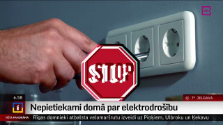 Latvijas iedzīvotāji nepietiekami domā par elektrodrošību