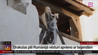 Drakulas pilī Rumānijā vēsturi apvieno ar leģendām