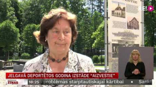 Jelgavā deportētos godina izstāde "Aizvestie"