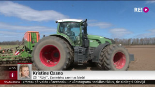 Telefonintervija ar ZS "Rūķi", Zemnieku saeimas biedru Kristīni Casno