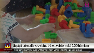 Liepājā bērnudārzos vietas trūkst vairāk nekā 100 bērniem