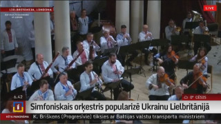 Simfoniskais orķestris popularizē Ukrainu Lielbritānijā