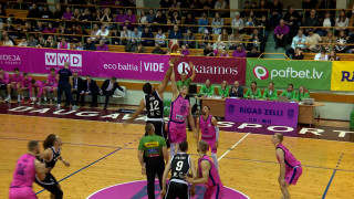 Latvijas - Igaunijas Basketbola līgas spēle "Rīgas Zeļļi" - "VEF Rīga"