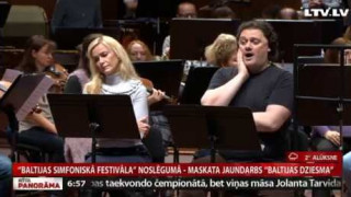 «Baltijas simfoniskā festivāla» noslēgumā - Maskata jaundarbs «Baltijas dziesma»
