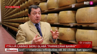 Itālijā labāko sieru glabā "parmezāna bankā"