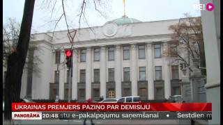 Ukrainas premjers paziņo par demisiju
