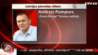 Telefonintervija ar Green Bridge forum vadītāju Andreju Pumpuru