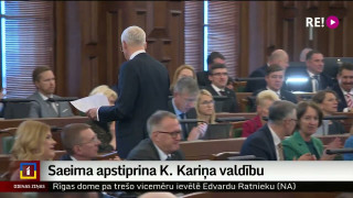 Saeima apstiprina K. Kariņa valdību