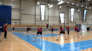 Latvijas sieviešu volejbola izlase gatavojas kvalifikācijas spēlēm