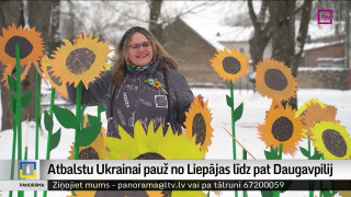 Atbalstu Ukrainai pauž no Liepājas līdz pat Daugavpilij