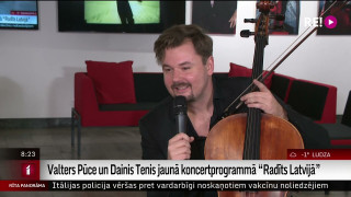 Valters Pūce un Dainis Tenis jaunā koncertprogrammā "Radīts Latvijā"