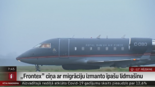 "Frontex" cīņa ar migrāciju izmanto īpašu lidmašīnu