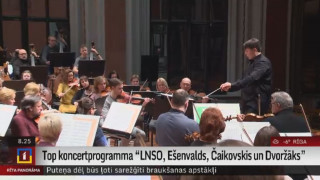 Top koncertprogramma "LNSO, Ešenvalds, Čaikovskis un Dvoržāks