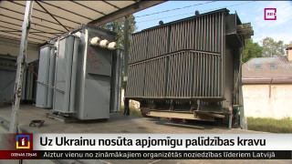 Uz Ukrainu nosūta apjomīgu palīdzības kravu