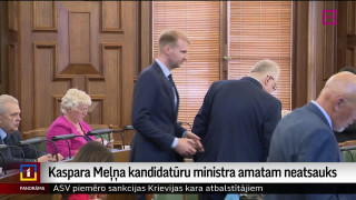 Kaspara Meļņa kandidatūru ministra amatam neatsauks