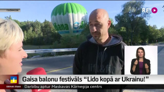 Gaisa balonu festivāls "Lido kopā ar Ukrainu!"