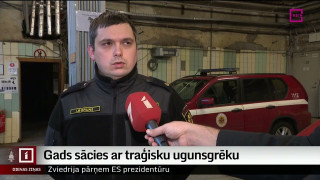 Gads sācies ar traģisku ugunsgrēku