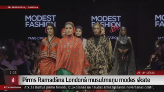 Pirms Ramadāna Londonā musulmaņu modes skate