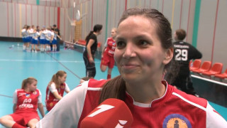 Latvijas florbola Virslīga sievietēm. FK "Ķekava" - Cēsu "Lekrings". Ieva Bušmane
