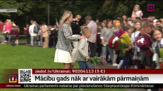 Mācību gads nāk ar vairākām pārmaiņām