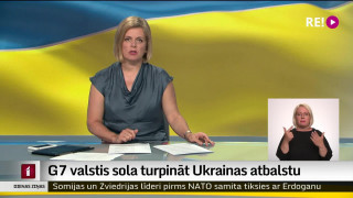 G7 valstis sola turpināt Ukrainas atbalstu