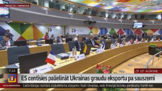 ES centīsies palielināt Ukrainas graudu eksportu pa sauszemi