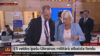 ES veidos īpašu Ukrainas militārā atbalsta fondu