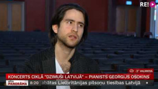 Koncerts ciklā "Dzimuši Latvijā"  – pianists Georgijs Osokins