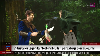 Viduslaiku leģenda "Robins Huds" pārgalvīgs piedzīvojums