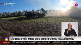 Ukrainas armija īsteno jaunu pretuzbrukumu valsts dienvidos