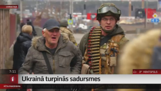 Ukrainā turpinās sadursmes