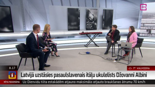 Latvijā uzstāsies pasaulslavenais itāļu ukulelists Džovanni Albini