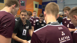 Rīgas Domes kausa izcīņa handbolā U18. Latvija - Lietuva
