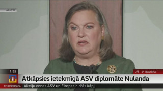 Atkāpsies ietekmīgā ASV diplomāte Nulanda
