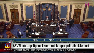 ASV Senāts apstiprina likumprojektu par palīdzību Ukrainai
