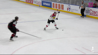 Pasaules hokeja čempionāta spēle Kanāda - Austrija 6:4