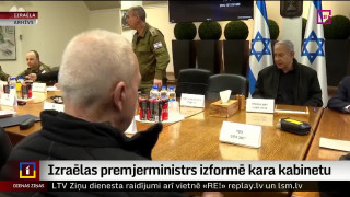 Izraēlas premjerministrs izformē kara kabinetu