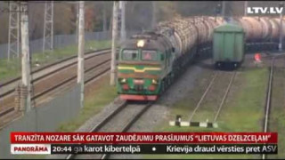Tranzīta nozare sāk gatavot zaudējumu prasījumus "Lietuvas dzelzceļam"