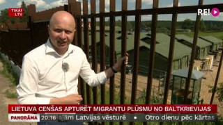 Lietuva cenšas apturēt migrantu plūsmu no Baltkrievijas