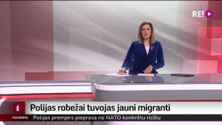 Polijas robežai tuvojas jauni migranti