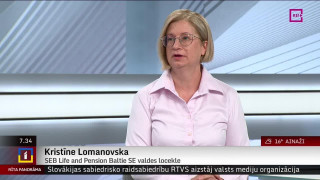 Intervija ar SEB Life and Pension Baltie SE valdes locekli Kristīni Lomanovsku