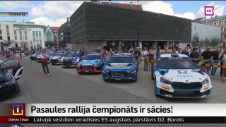 Pasaules rallija čempionāts ir sācies!