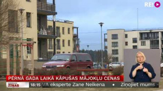 Pērnā gada laikā kāpušas mājokļu cenas