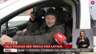 Ceļu policija veic reidus visā Latvijā