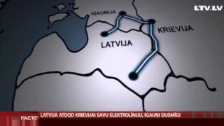 Latvija atdod Krievijai savu elektrolīniju, igauņi dusmīgi