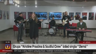 Grupa "Kristine Praulina & Soulful Crew" izdod singlu "Ziemā"