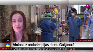 Intervija ar RAKUS Iekšķīgo slimību Endoskopiju nodaļas gastroenteroloģi Zani Straumi