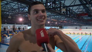 Baltijas čempionāts peldēšanā. Daniils Bobrovs