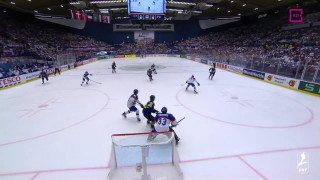 Pasaules čempionāts hokejā. Zviedrija-Slovākija 3. perioda epizodes