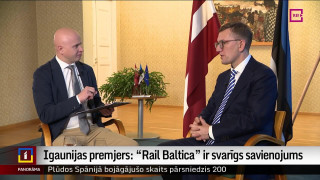 Igaunijas premjers: "Rail Baltica" ir svarīgs savienojums